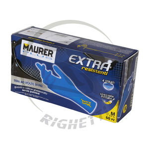 REINFORCED LATEX GLOVES - SIZE XL - 50 PIECES