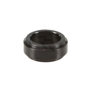 Aluminium Spindle Spacer, Hole 17mm, H. 10mm,  Black Colour