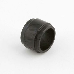 Aluminium Spindle Spacer, Hole 25mm, h.25mm, Black Colour
