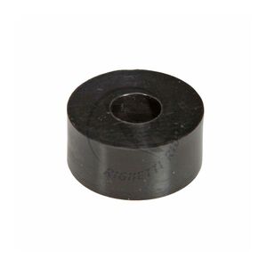 Rondella in Gomma D.30mm, Foro 10mm, h.15mm, Nera