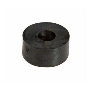 Rondella in Gomma D.27mm, Foro 10mm, h.14mm, Nera 