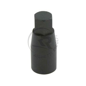 M8 Cylindrical Nut, black anodized