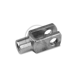 Fork M6 L.24mm - zinc-plated steel