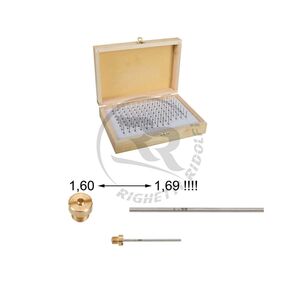 Set 100 Spine Calibrate 1,01 - 2,00mm Progressivo 0,01mm