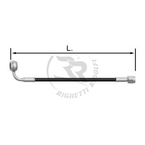 TUBO INOX 6mm -C/I- NERO L.12cm.