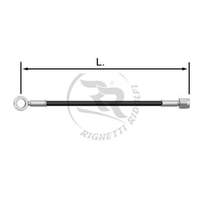 TUBO INOX 6mm -O/I- NERO L.12cm.