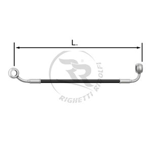 TUBO INOX 6mm -T/C- NERO L.12cm.