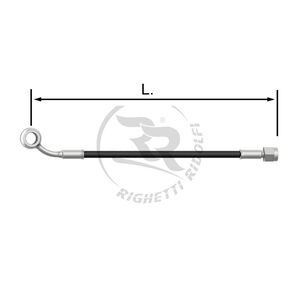 TUBO INOX 6mm -T/I- NERO L.12cm.