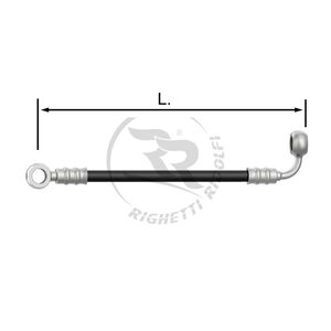 TUBO INOX 8mm -O/C- NERO L.28cm.
