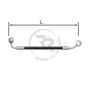 TUBO INOX 8mm -T/C- NERO L.104cm.